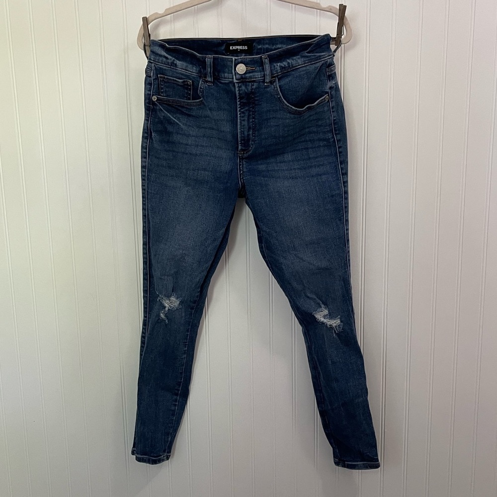 Express Skinny High Rise Denim Perfect